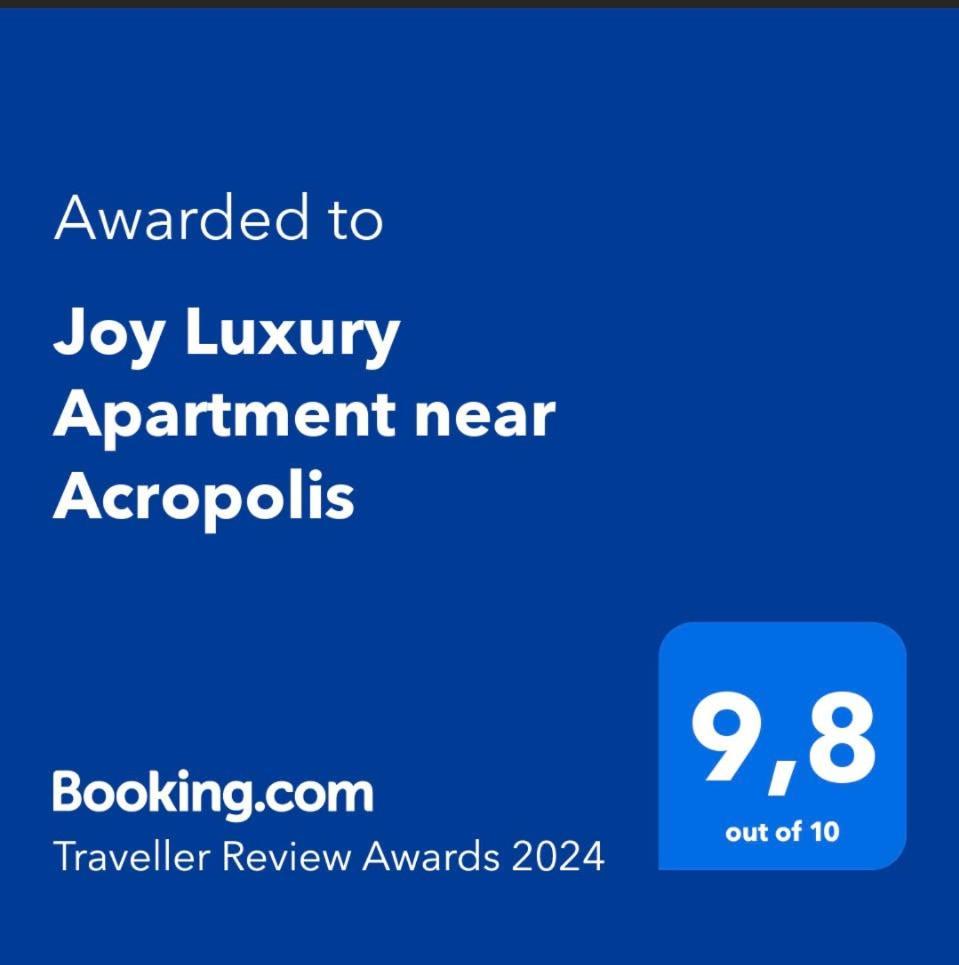 Joy Luxury Apartment Near Acropolis Atena Exterior foto